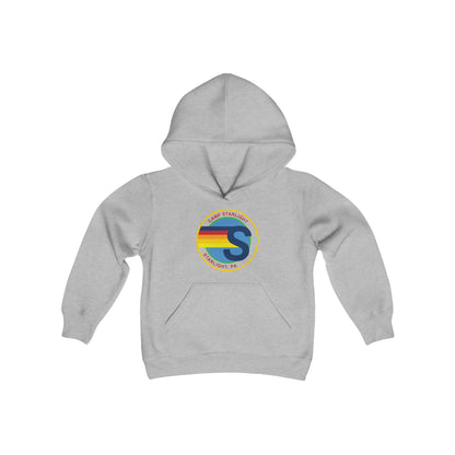 Aviator Circle Hoodie (custom name, city and state)