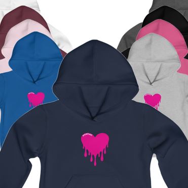 Dripping Heart Hoodie